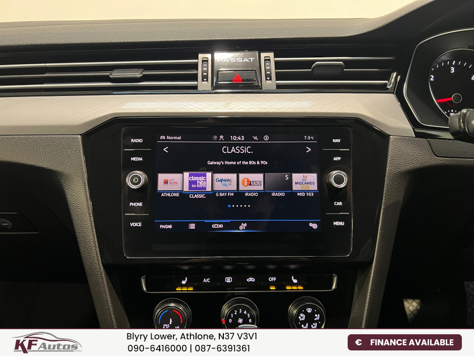 2020 Volkswagen Passat Volkswagen Passat SEL 1.6TDI Auto - 201 Reg €24,995