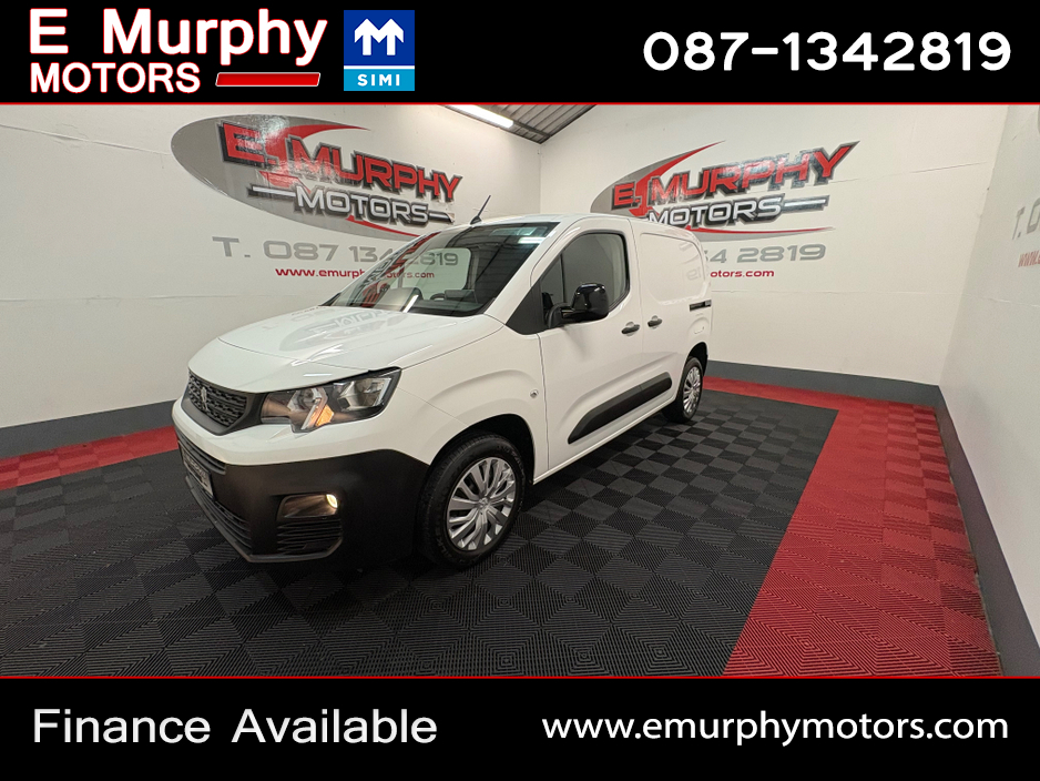 2022 Peugeot Partner 1.5 HDI PROFFESIONAL PLUS LOW MILEAGE €65 PER WEEK €12,154