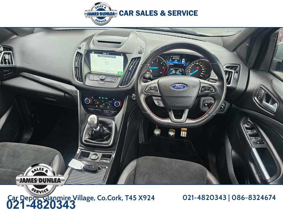 2019 Ford Kuga ST-LINE 1.5 TDCI 120PS 4DR €18,950