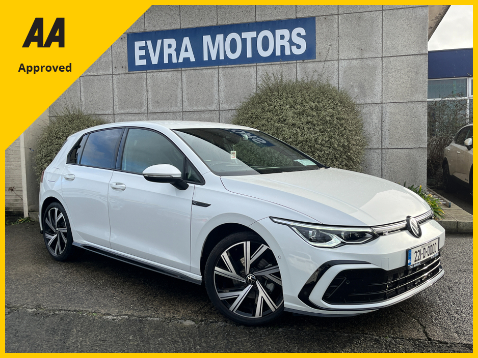 2022 Volkswagen Golf R-LINE AUTOMATIC 2.0 DIESEL //HIGH SPEC//LOW MILES//HEAD UP DISPLAY//HEATED SEATS AND STEERING WHEEL//KEYLESS ENTRY//ADAPTIVE CRUISE CONTROL// €32,950