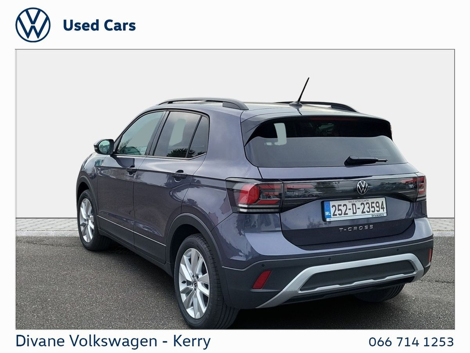 2025 Volkswagen T-Cross EDITION 75 1.0 TSI PETROL 95 BHP €29,950