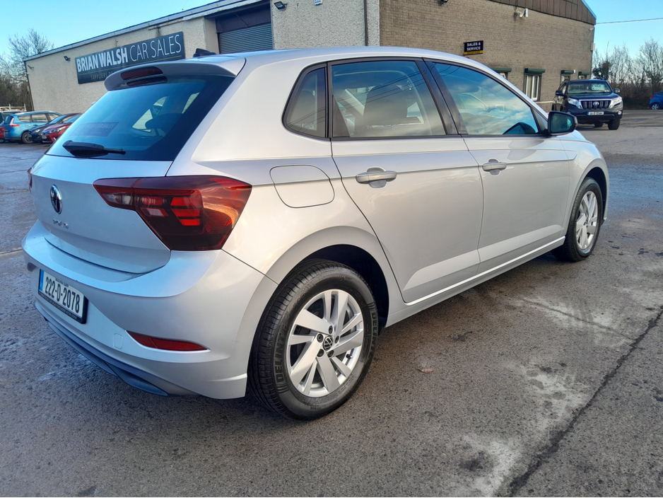 2022 Volkswagen Polo LIFE 1.0 TSI 95BHP MANUAL 5SPEED 5DR €18,400