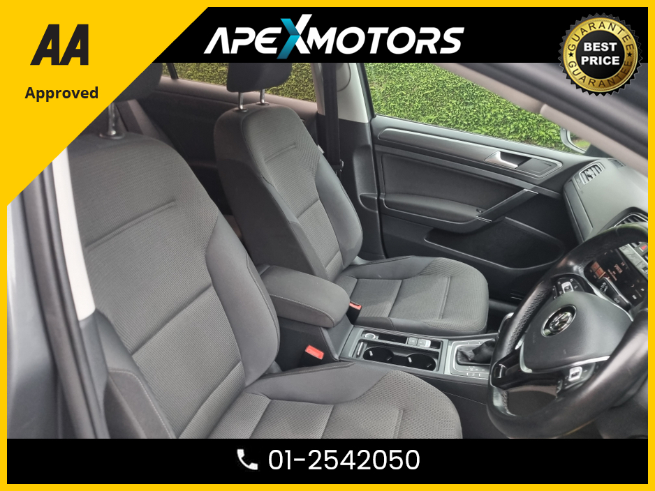 2017 Volkswagen Golf FINANCE ARRANGED * 1.6 TDI SE BLUEMOTION 115PS 5DR AUTO * NEW NCT OCT-27 * IMMACULATE * AUTOMATIC (DSG) * STAMPED SERVICE HISTORY * AA APPROVED * 101 SAFETY CHECKLIST * COLOUR REVERSE CAMERA €14,949