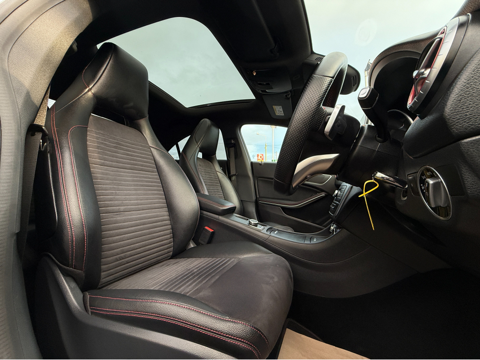 2015 Mercedes-Benz CLA Class ( 152 REG ) PANORAMIC SUNROOF AMG INTERIOR CLA180 HALF LEATHER HEATED  SEATS , PRIVACY GLASS REV CAMERA ALLOYS - €18,950