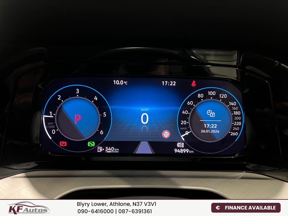 2023 Volkswagen Golf Life 2.0TDI 115bhp 5dr Auto - 231 Reg €29,995