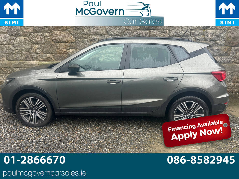 2023 SEAT Arona PA 1.0 TSI 110HP DSG AUTOMATIC SE+**//**SAT NAV**//**CRUISE CONTROL**//**REVERSING SENSORS**//**BLUETOOTH**//**ANDROID AUTO AND APPLE CAR PLAY**//**FINANCE ARRANGED**//**TRADE IN ACCEPTED!!!! €19,999
