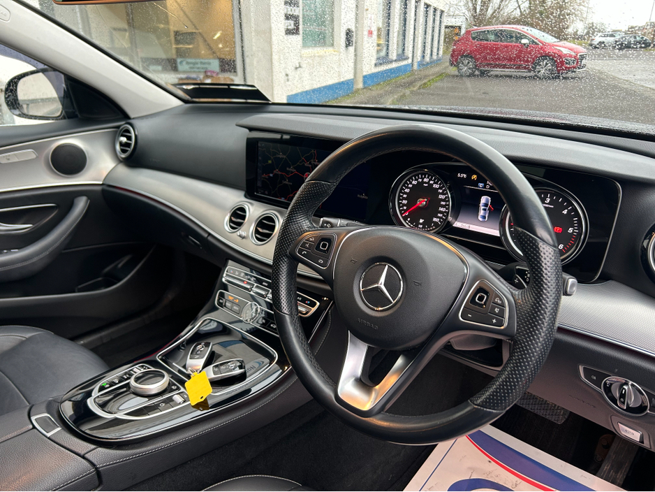 2018 Mercedes-Benz E Class E220 D. AUTO. FULL LEATHER. LOW KMS.  FINANCE AVAILABLE. TRADE IN WELCOME. www.nangleharris.ie. ALL CARS CHECKED WITH MOTORCHECK.IE CALL 01 5620011 €24,900