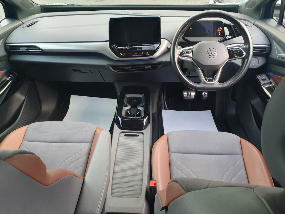 2021 Volkswagen ID.4 PRO PERFORMANCE FULLY ELECTRIC NCT 03/27 FINANCE AVAILABLE €90 PER WEEK HEATED STEERING WHEEL/ HEATED SEATS/ SAT NAV/ TOUCH SCREEN/ ANDROID AUTO/ APPLE CAR PLAY/ REVERSE CAMERA/ HISTORY CHECKED €19,900