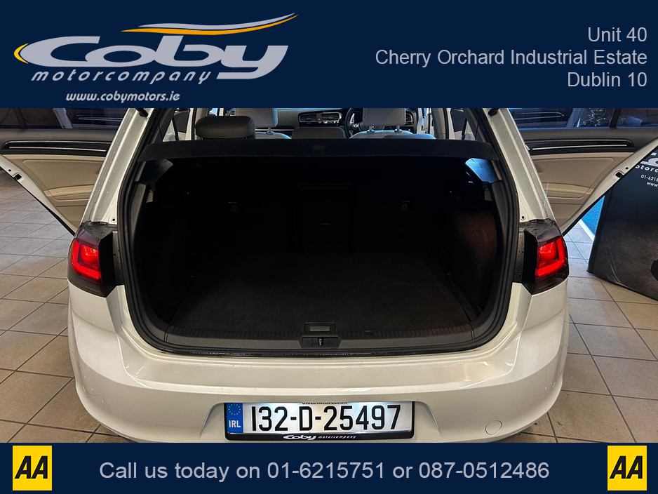 2013 Volkswagen Golf 1.4 5DR AUTO. NCT & Tax, Full Leather, Pan Roof, Cruise Control, Android Auto, MFSW, Reverse Cam, Alloy Wheels, Full Electrics, Parking Sensors, Paddle Shift, Dual Climate Control, Folding seats &more €11,950