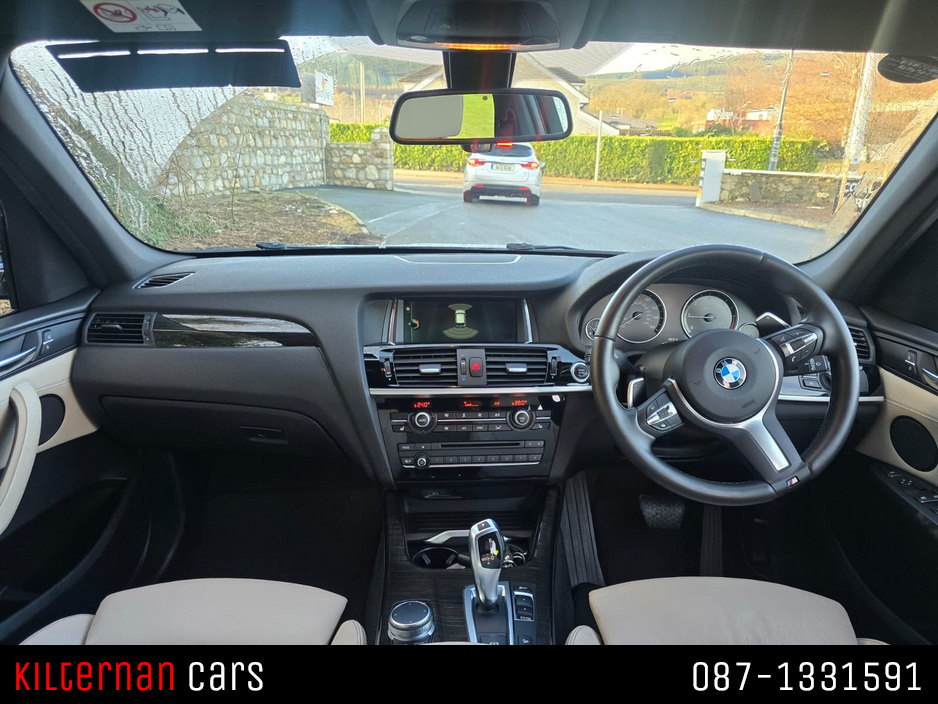 2017 BMW X3 2.0 D F25 XDRIVE20D M SPORT 5DR A €24,999