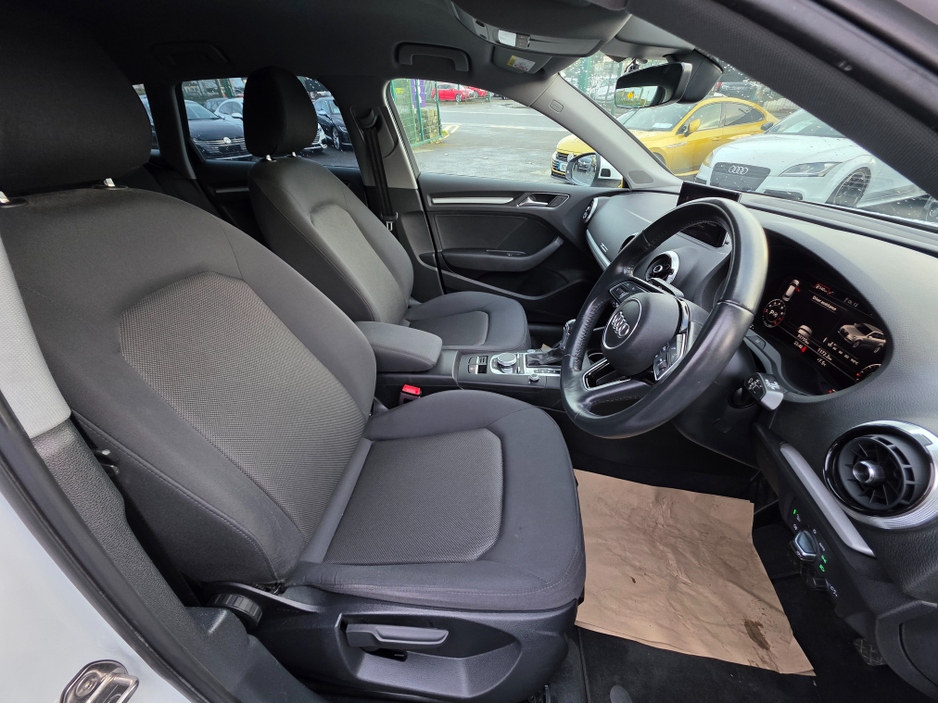2018 Audi A3 ( 182 REG ) 1.4 TFSI NAVI VIRTUAL CLOCKS ANDROID AUTO CARPLAY BLIND SPOT LANE ASSIST REAR TRAFFIC ASSIST €18,950