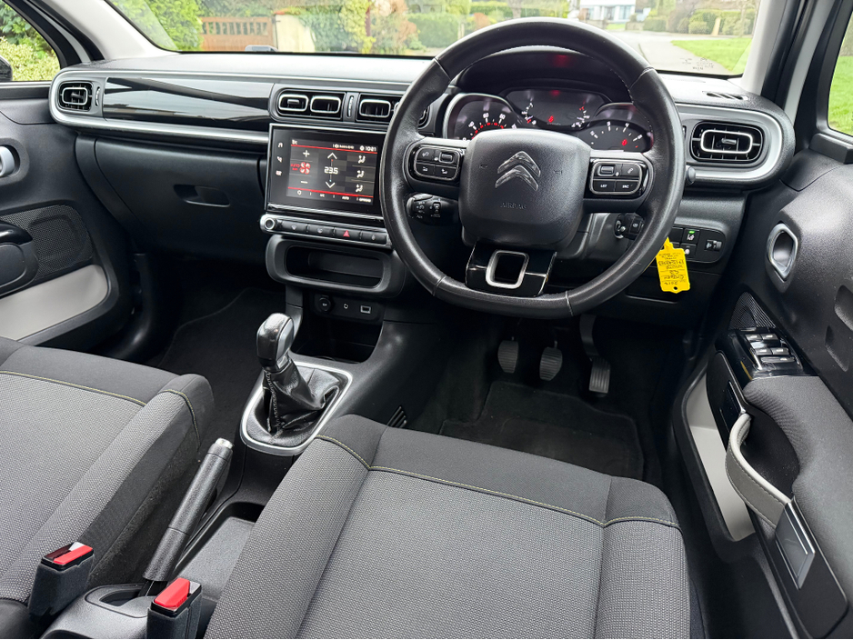 2017 Citroen C3 1.2 Petrol Flair Edition 5dr Hatchback | AA approved | March 27 nct | Reverse camera | Sold serviced and valeted with history check and warranty provided. €9,900