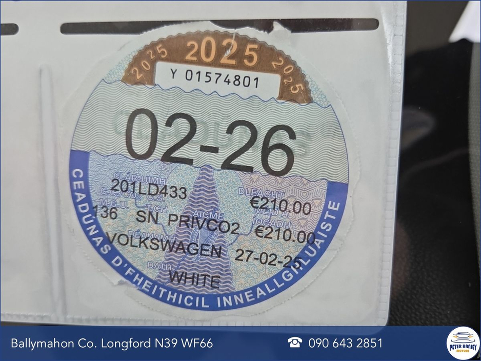 2020 Volkswagen Golf 1.6 TDI 115HP Trendline €17,950