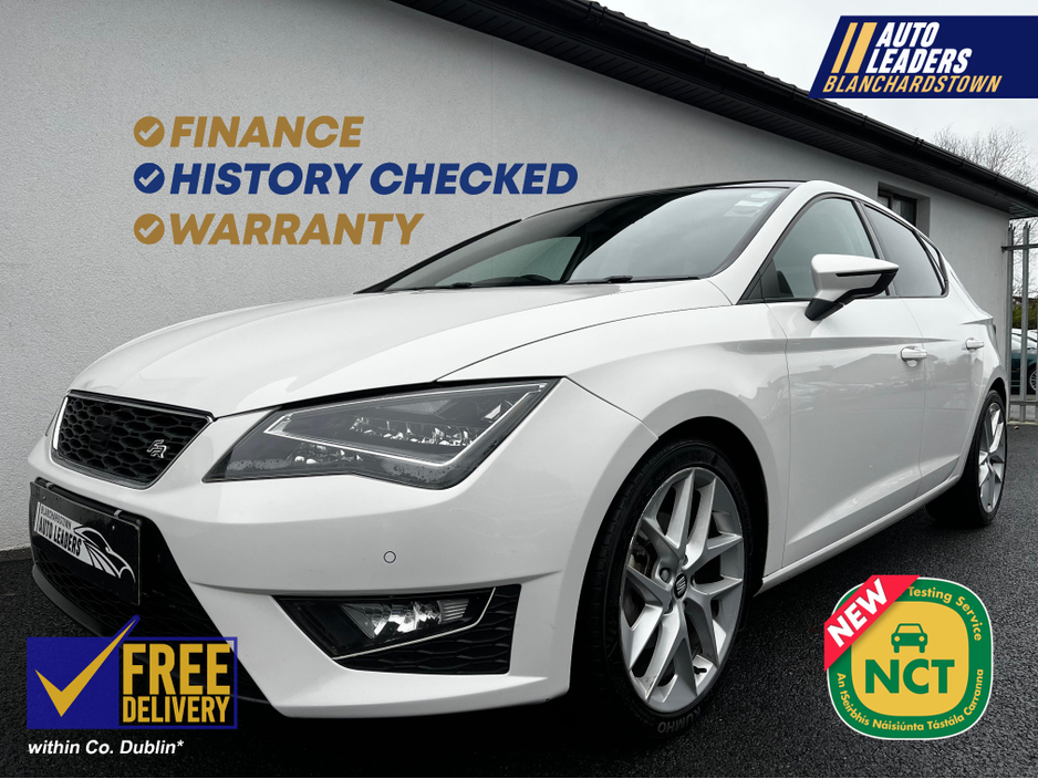 2015 SEAT Leon 1.4 TSI FR 125BHP NAV €10,900