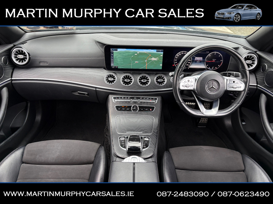 2019 Mercedes-Benz E Class E220 D AMG LINE 4MATIC SOFT TOP CABRIOLET €37,950
