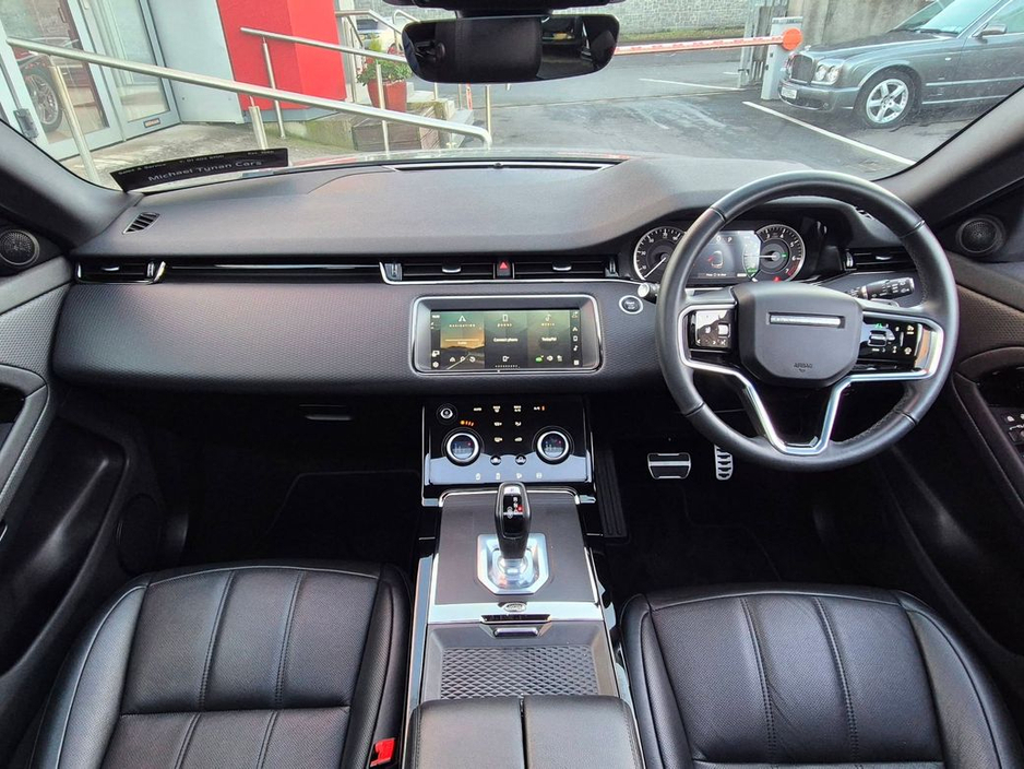 2022 Land Rover Range Rover Evoque R-Dynamic S P300e 1.5 Petrol Plug-In Hybrid Auto, Opening Panoramic Sunroof, Black Leather Seats - First Registered November 2022 - Trade in Price €37 €36,999