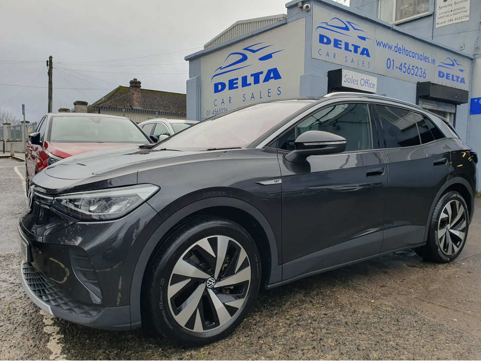 2021 Volkswagen ID.4 PRO PERFORMANCE FULLY ELECTRIC NCT 02/28 FINANCE AVAILABLE €90 PER WEEK HEATED STEERING WHEEL/ HEATED SEATS/ SAT NAV/ TOUCH SCREEN/ ANDROID AUTO/ APPLE CAR PLAY/ REVERSE CAMERA/ HISTORY CHECKED €19,900