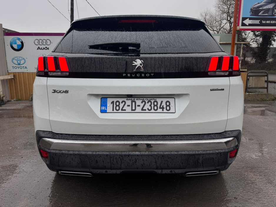 2018 Peugeot 3008 1.6 HDI GT LINE BLUE S/S 5DR AUTO €19,999