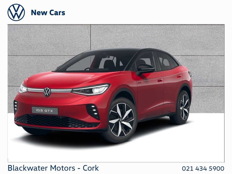 2026 Volkswagen ID.5 GTX 4 MOTION 79kWh 340BHP *ORDER YOUR 261 TODAY* €58,750