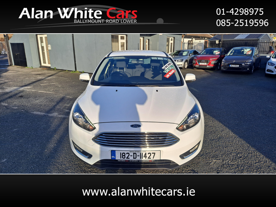 2018 Ford Focus TITANIUM 1.5 TD 95PS 6SPEED H/B €14,495