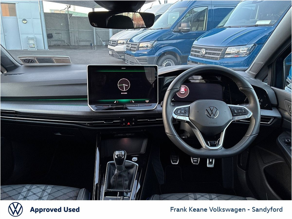 2025 Volkswagen Golf *R-LINE* 1.5TSI 150HP Manual @Frank Keane Volkswagen South Dublin €36,495