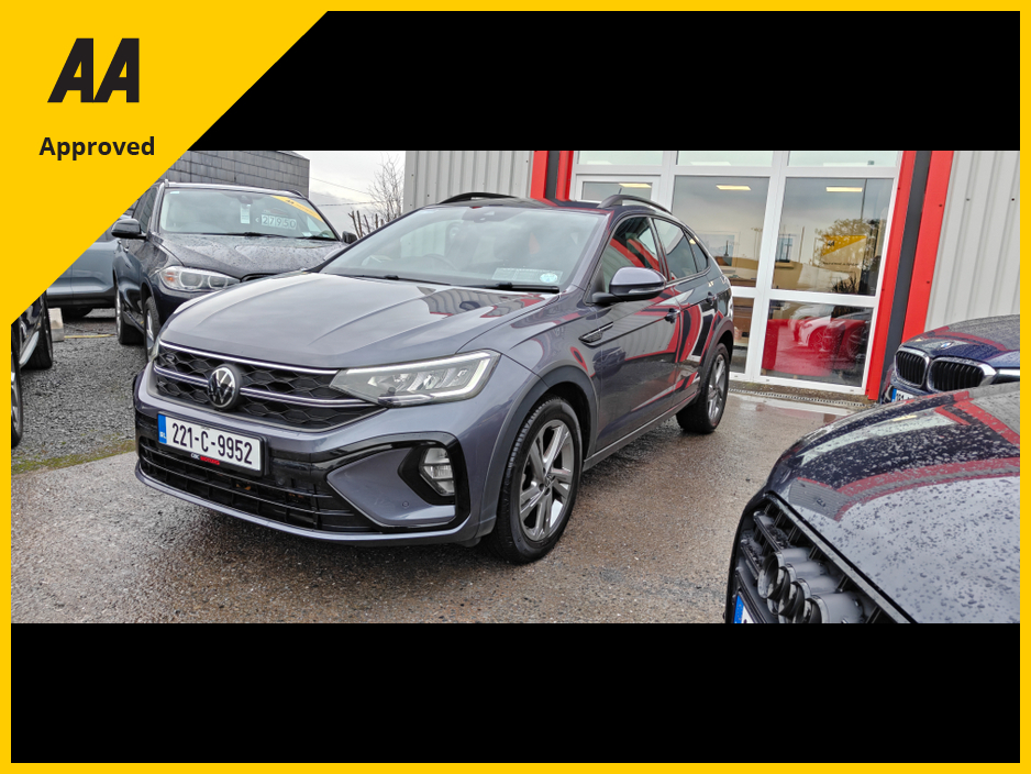 2022 Volkswagen Taigo 2022 R-LINE 1.0 TSI 110HP MANUAL 42,500 Kilometers €22,950