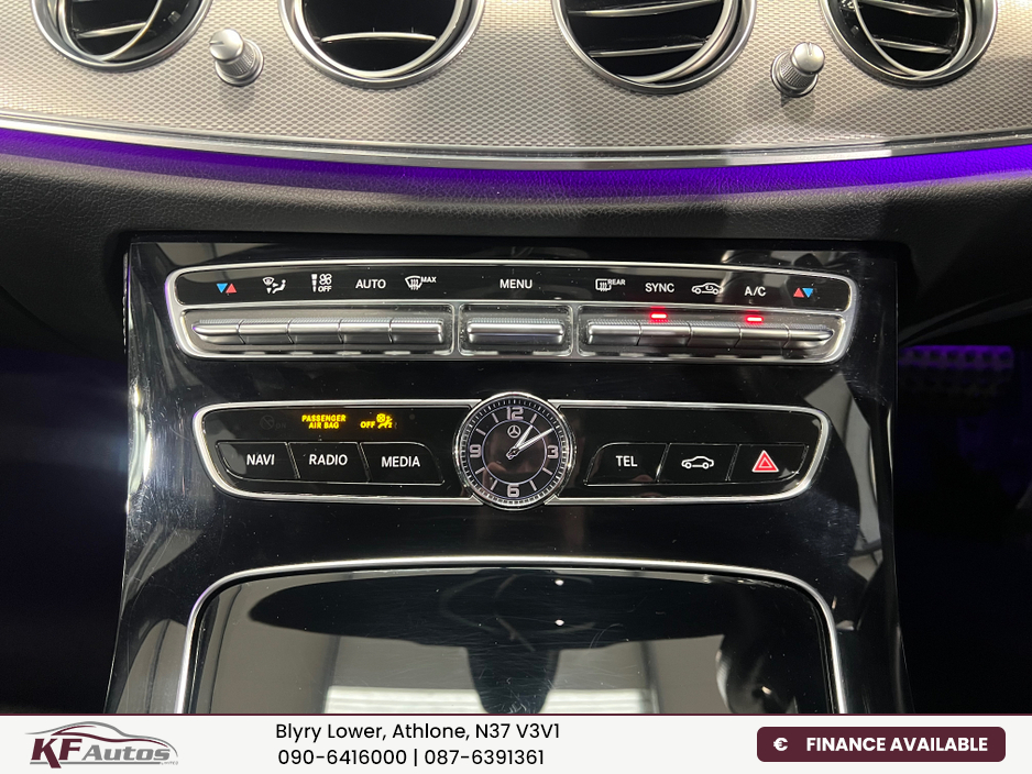 2018 Mercedes-Benz E Class E220d AMG Line 191bhp 4dr Auto - 181 Reg €23,995