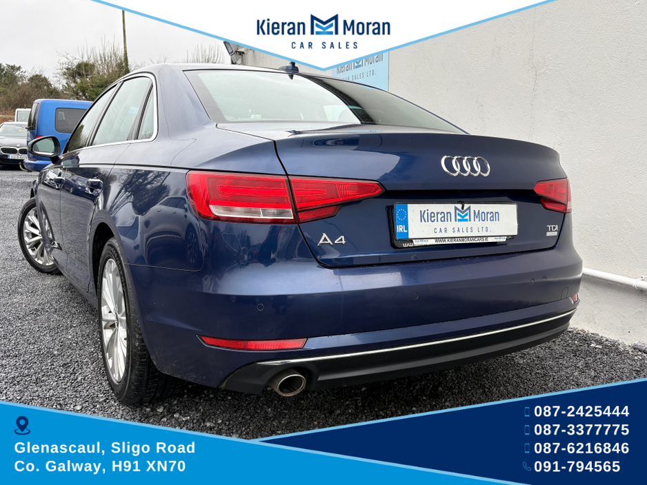 2016 Audi A4 2.0 TDI ULTRA 4DR €10,950