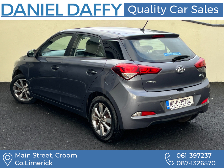 2016 Hyundai i20 DELUXE 5DR €9,950