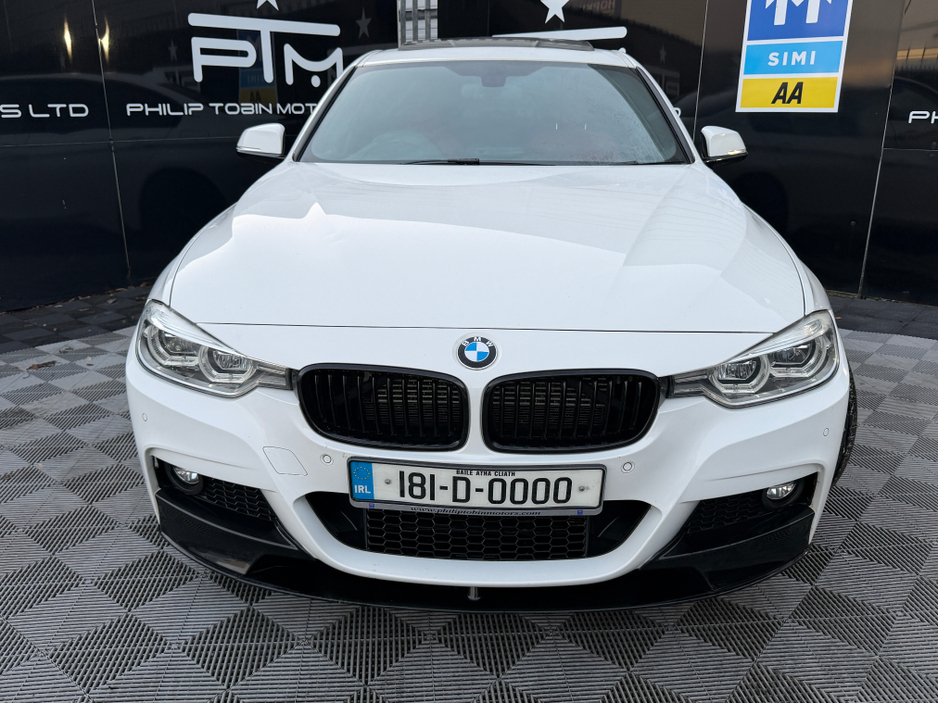 2018 BMW 3 Series 330e M SPORT F30 252HP AUTO Sunroof & Red Leather €20,995