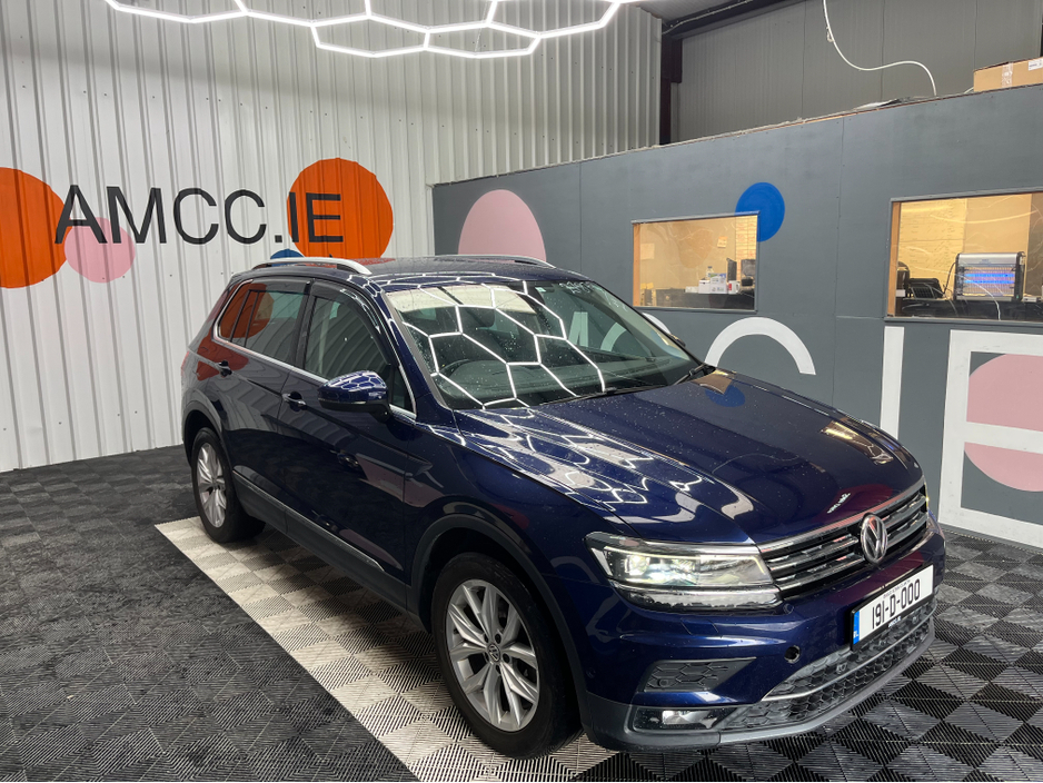 2019 Volkswagen Tiguan €25950 2019 VOLKSWAGEN TIGUAN TDI 4MOTION HIGH LINE 2.0 AUTOMATIC / CRUISE CONTROL / 360° PARKING CAMERA / ELECTRIC MEMORY HEATED REAR & FRONT SEATS €25,950