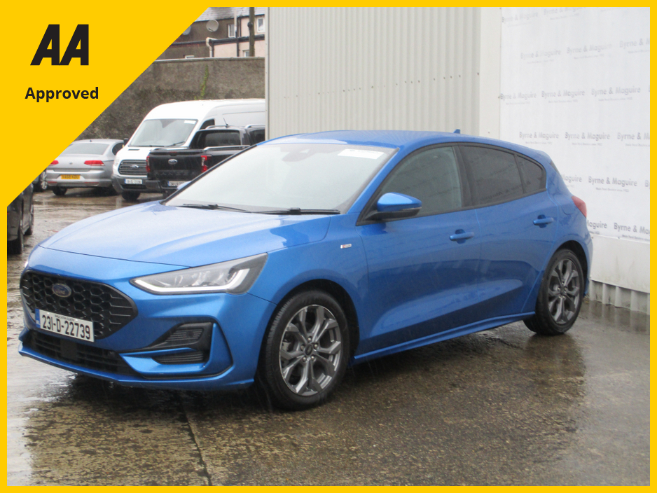 2023 Ford Focus ST-LINE 1.0T 125 M6 FWD 5 DOOR HATCKBACK, FULLY SERVICED AND GUARANTEED WITH 12 MONTHS AA COVER !!! €24,950