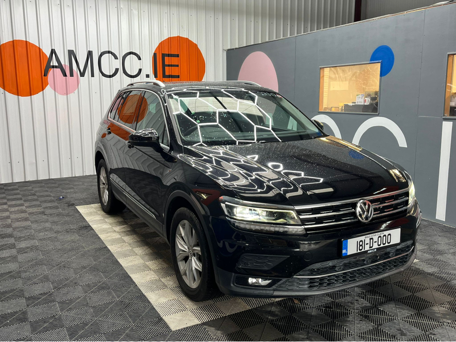 2018 Volkswagen Tiguan €24950! 2018 VW TIGUAN 2.0 TDI AUTOMATIC 4 MOTION HEATED LEATHER SEATS FRONT & REAR - CRUISE CONTROL - CARPLAY/ANDROID AUTO - REVERSE CAMERA - MEMORY SEATS - HEADS UP DISPLAY - €24,950