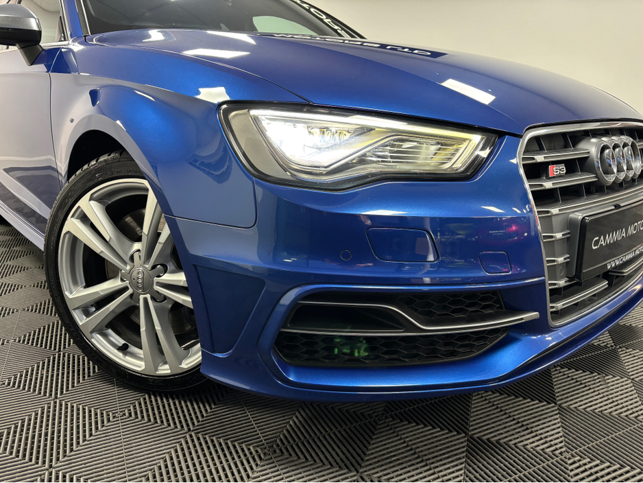 2015 Audi S3 *AUDI S3* *S-TRONIC AUTOMATIC* *REVERSE CAMERA* *PARKING SENSORS* *KEYLESS ENTRY* *DRIVE MODES* *300BHP* *BT AUDIO* *TRADE INS WELCOME* €23,950