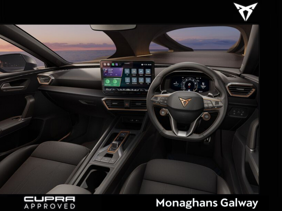 2026 Cupra Leon *IN STOCK. READY FOR IMMEDIATE DELIVERY* V2 2.0 TDI 150hp (110 kW) AUTO in Midnight Black €43,390