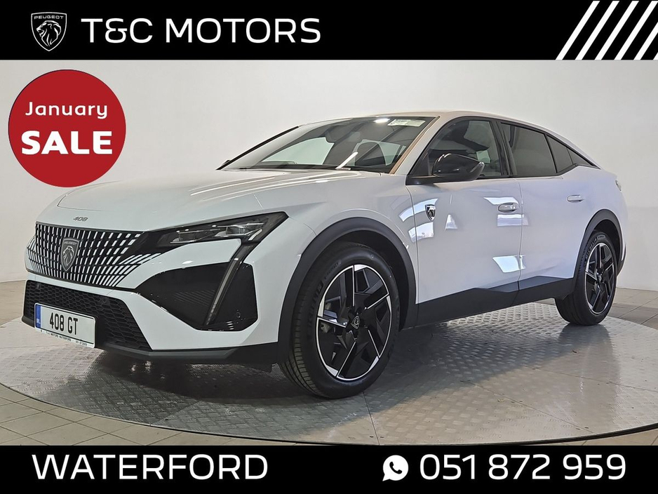 2023 Peugeot 408 GT Model - Auto- Huge Spec - Adaptive Crusie control - 10" Dual screen €31,995