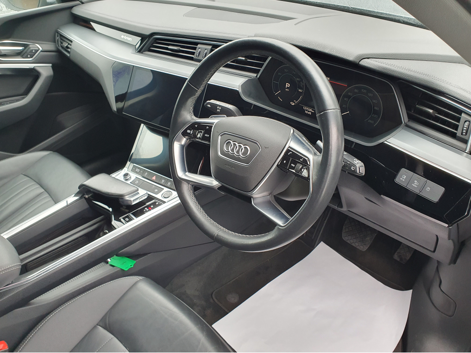2022 Audi e-tron 55 Quattro 95 kWh FULLY ELECTRIC NCT 02/28 FINANCE AVAILABLE €118 PER WEEK 2 KEYS/ FULL LEATHER/ ELECTRIC SEATS/ HEATED SEATS/ SAT NAV/ TOUCH SCREEN/ ANDROID AUTO/ APPLE CAR PLAY/ HISTORY CHECKED €29,900