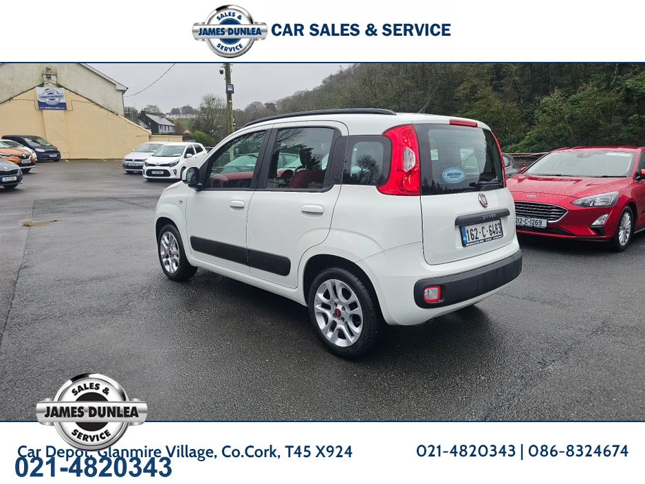 2016 Fiat Panda LOUNGE 1.2 69BHP 4DR €7,950