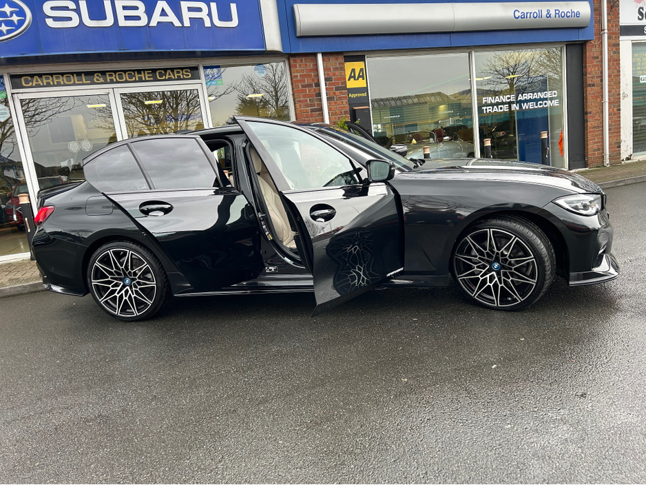 2022 BMW 3 Series Ultimate M-3 Styled 330e-PHEV - Must See To Appreciate - Black + Ivory Leather - Full Spec . Top Trade-ins + Finance Deals - Assured Dealer Warranty - €32,950