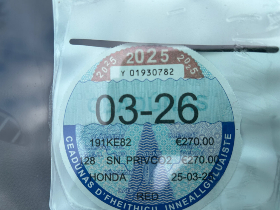 2019 Honda Civic 1.5 i-TECH 180bhp S Design €16,950