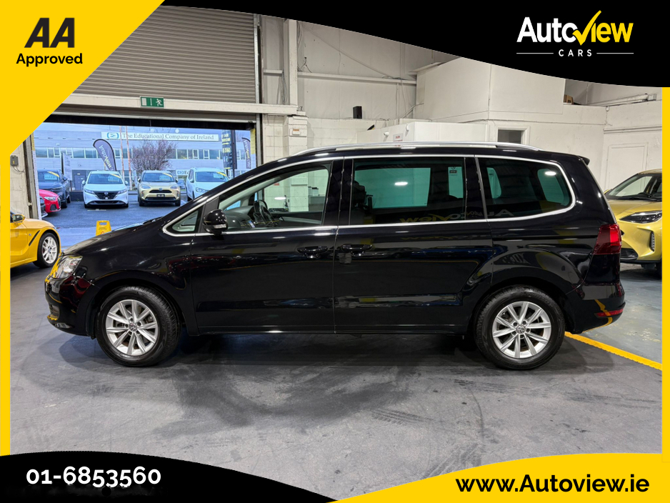 2018 Volkswagen Sharan 7 Seater 1.4 TSFI 7 Speed S-Tronic Automatic. AA APPROVED // FINANCE & NATIONWIDE DELIVERY AVAILABLE // SIMI DEALER €24,495