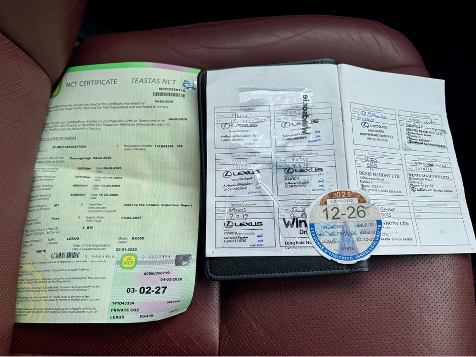 2014 Lexus RX 450 h 450H 3.5 F SPORT!!AUTO!! €22,900