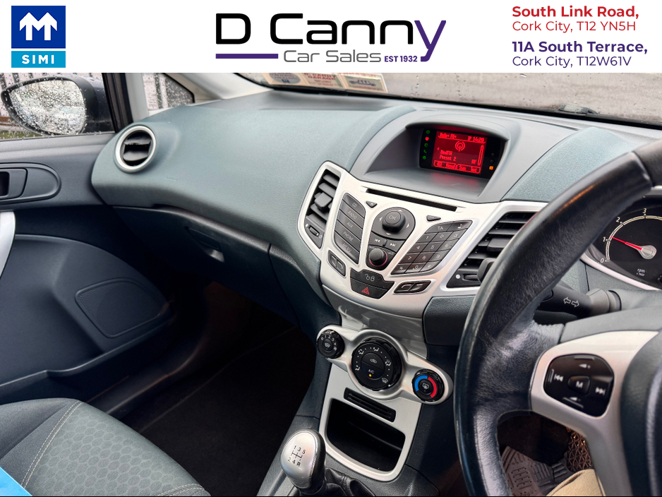 2010 Ford Fiesta TITANIUM 1.25 82PS 5DR €5,900