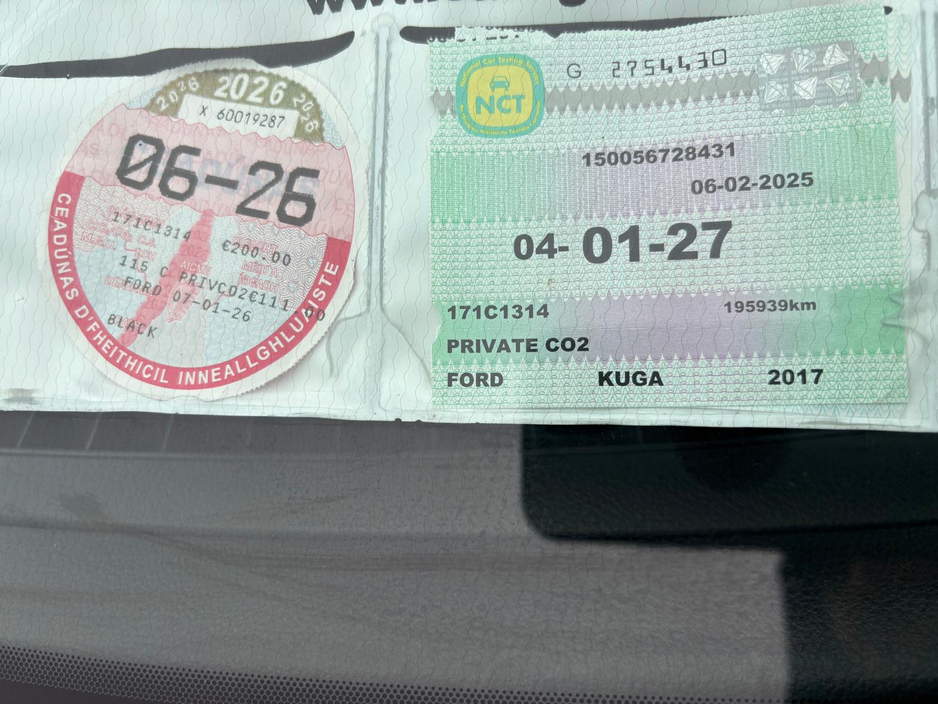 2017 Ford Kuga TITANIUM 1.5 TDCI 120PS F FWD 4DR €12,500