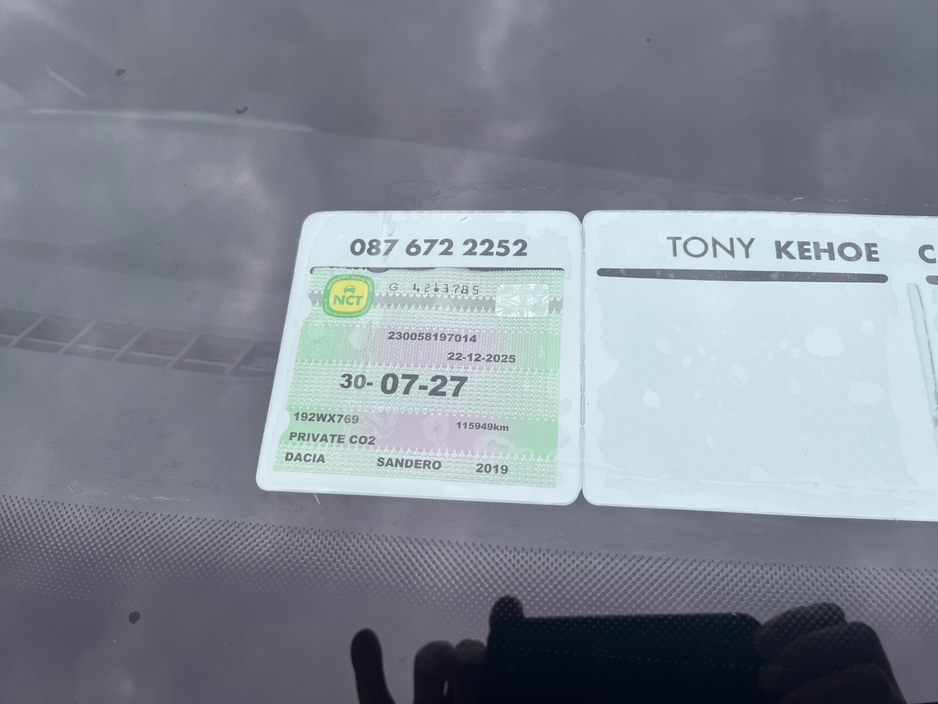 2019 Dacia Sandero 1.5 dCi 90 ALTERNATIVE €9,950