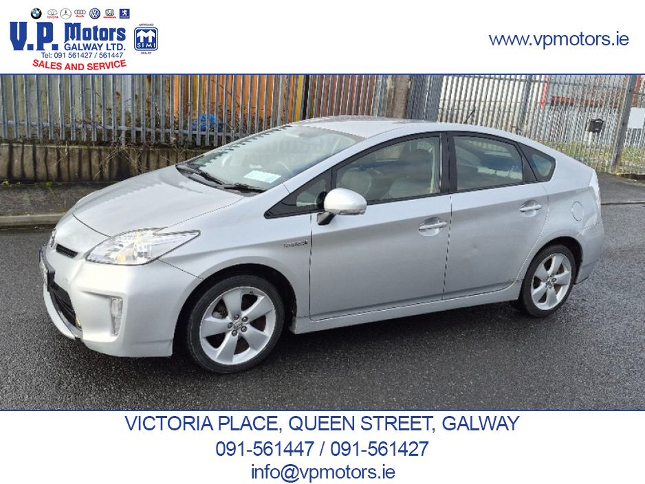 2014 Toyota Prius Original Irish Car  Only 2 Owners  Full Toyota Main Dealer Service History €10,950