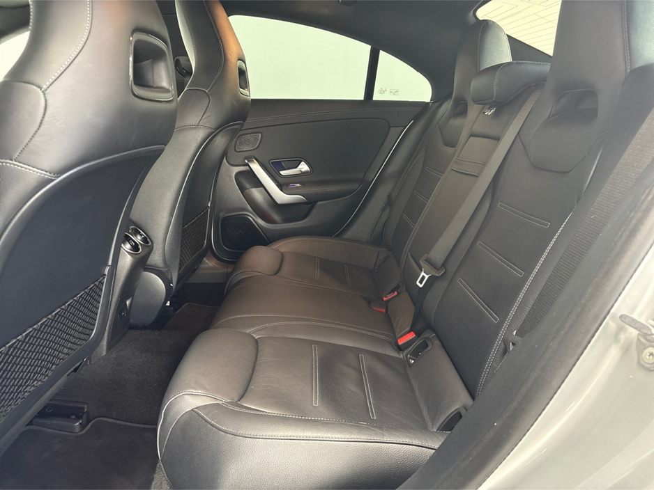 2021 Mercedes-Benz CLA Class 180 AMG LINE PREMIUM**BLACK LEATHER INTERIOR**FRONT HEATED SEATS**AMBIENT LIGHTING**UPGRADED 18"ALLOYS**TOUCH SCREEN MEDIA DISPLAY**REVERSE CAMERA**PARKING SENSORS**APPLE CARPLAY**KEYLESS START** €30,995