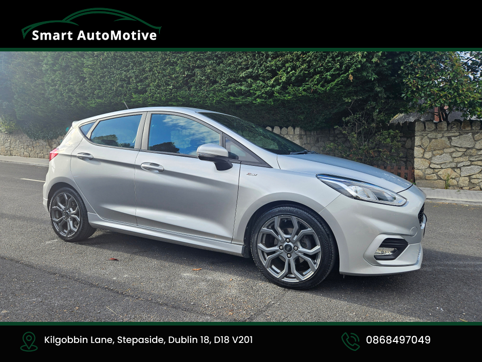 2018 Ford Fiesta Fiesta ST Line 1.0 Petrol  5 Door * Stunning Condition * Only 76000 Miles *  Great Specification * Fully Serviced and Professionally Valeted * Finance Arranged * 6 Months Warranty Provided * €10,950
