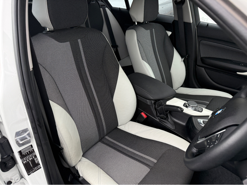 2018 BMW 1 Series STYLE 2.0 AUTO * 3 STAGE HEATED SEATS, SERVICE BOOK PRESENT WITH 4 SERVICE STAMPS, REAR VIEW CAMERA, PARKING SENSORS FRONT & REAR, ADAPTIVE CRUISE CONTROL, PART LEATHER TRIM, 2 KEYS, ISOFIX, * €18,950