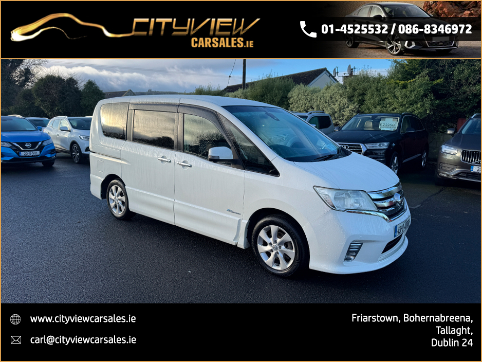 2013 Nissan Serena DAA-HFC26 HYBRID AUTO//NEW NCT €9,950